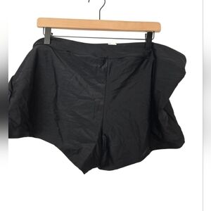 NWT Aqua Couture Black Women's Shorts Size 3x